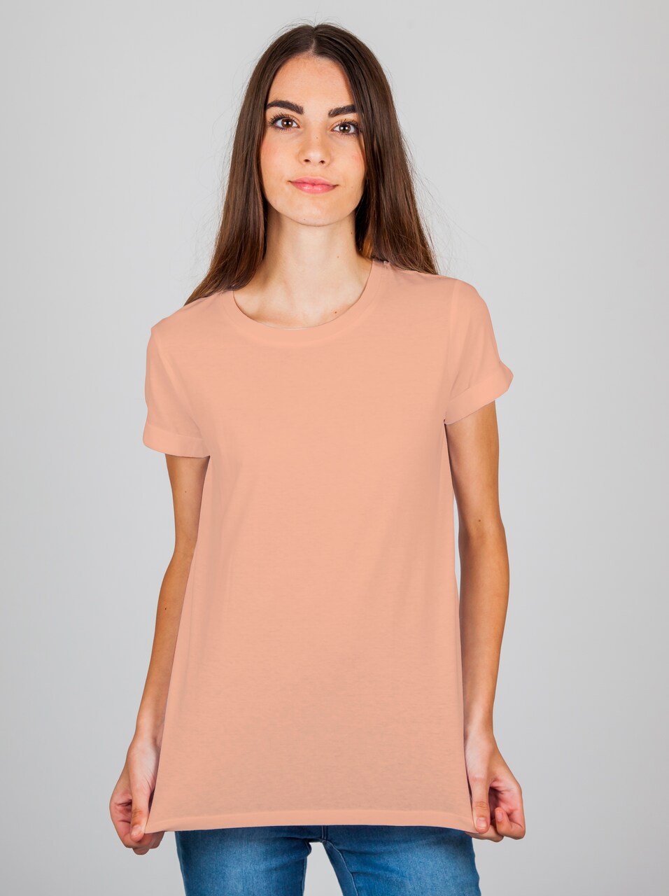 BELLA+CANVAS Short Sleeve Crewneck Jersey Tee for Everyday Wear, Casual Style & Custom Printing Unisex Cotton Shirt